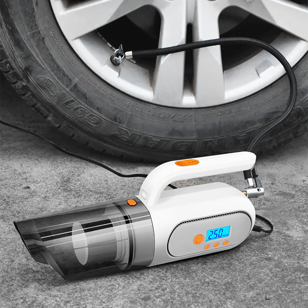4-in-1 Car Vacuum and High-Power Air Pump