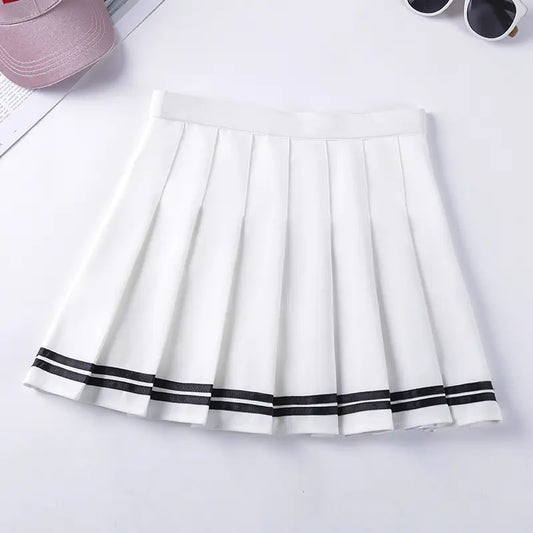 Elastic Waist pleaded Skirt