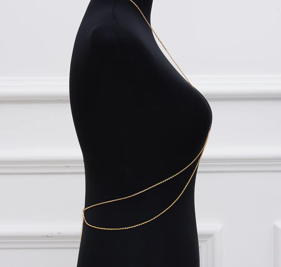 Double Layer Body Chain, Body Chain, One-Piece Chain