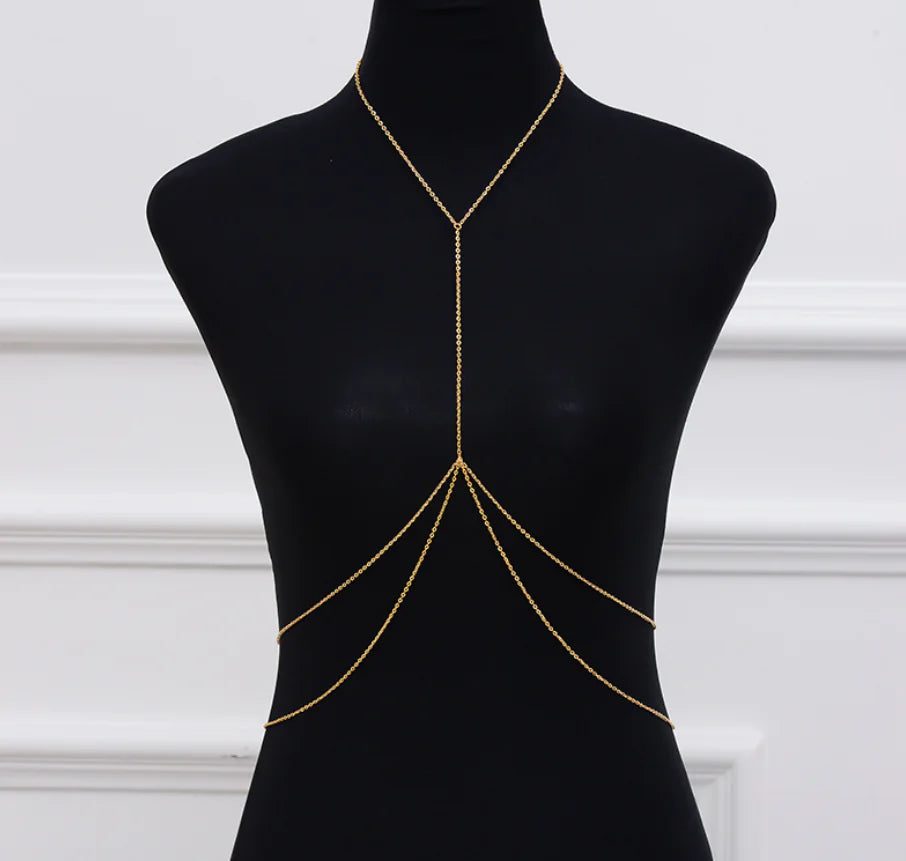 Double Layer Body Chain, Body Chain, One-Piece Chain