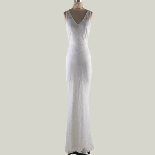 Backless Lace dress