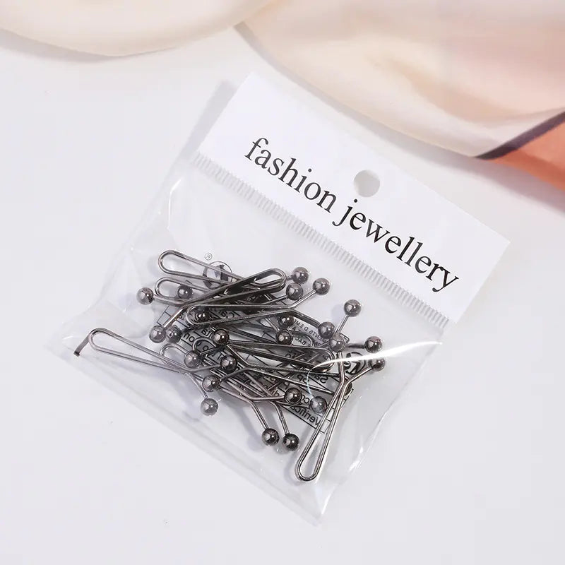 Silk Scarf U-Shaped Clip Accessory