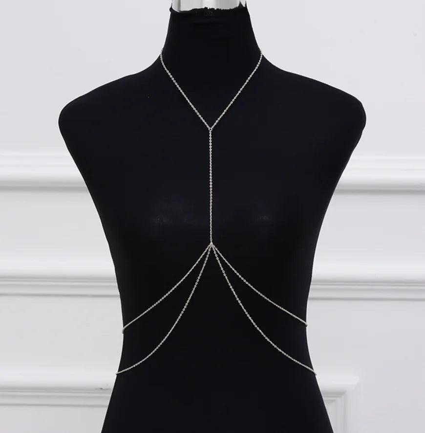 Double Layer Body Chain, Body Chain, One-Piece Chain