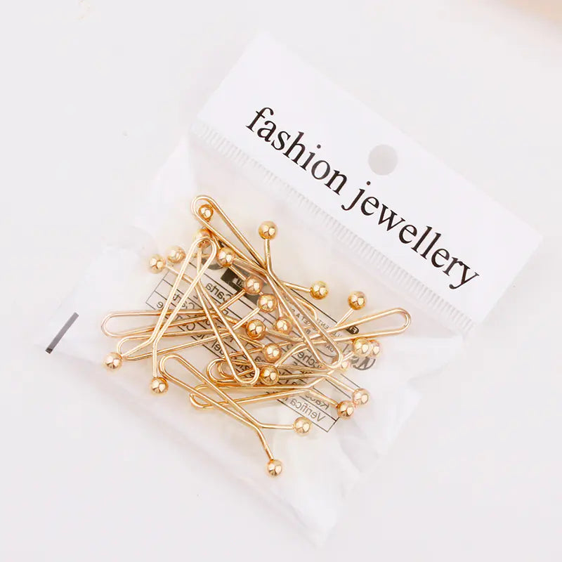 Silk Scarf U-Shaped Clip Accessory